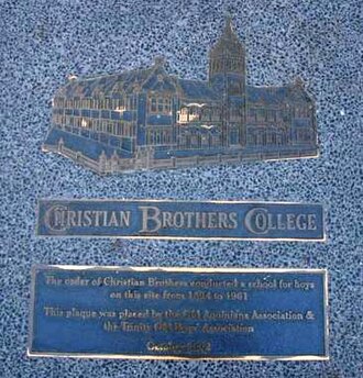 Plaque commemorating the site of CBC Perth CBC Plaque.jpg