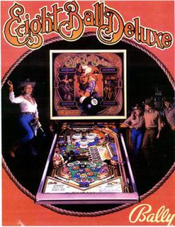 <i>Eight Ball Deluxe</i> pinball machine (1981)