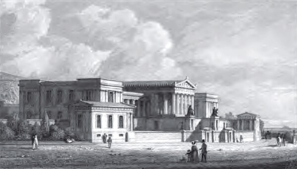 The Royal High School in 1829