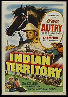 <i>Indian Territory</i> (film) 1950 film by John English