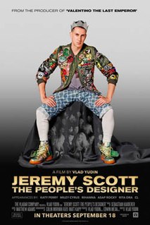 <i>Jeremy Scott: The Peoples Designer</i> 2015 film by Vlad Yudin