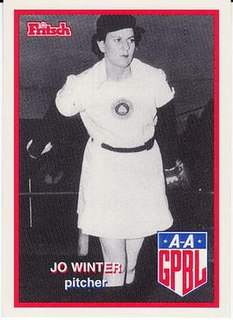 <span class="mw-page-title-main">Joanne Winter</span> Baseball player