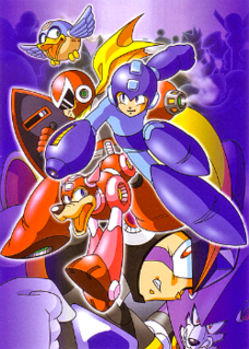 <i>Mega Man: The Power Battle</i> 1999 fighting arcade game published by Capcom