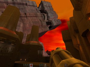 A screenshot of Quake II