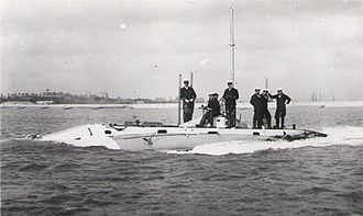 HMS Holland 1, the first submarine to serve in the Royal Navy Smfirstholland.jpg