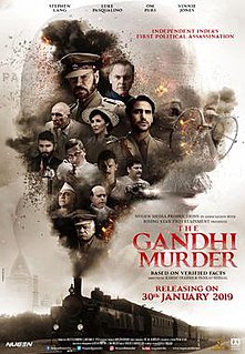 <i>The Gandhi Murder</i> 2019 British-Indian historical political thriller film