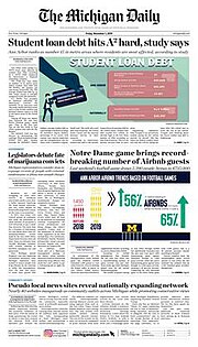 Die Michigan Daily FrontPage.jpg