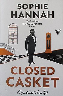 <i>Closed Casket</i> (novel) 2016 Poirot novel by Sophie Hannah