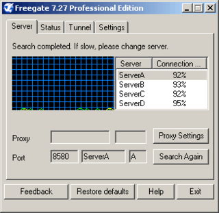 <span class="mw-page-title-main">Freegate</span>