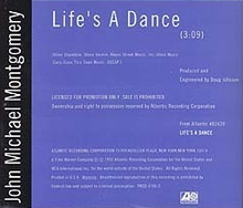 Джон Майкъл Монтгомъри - Lifes A Dance vinyl.png
