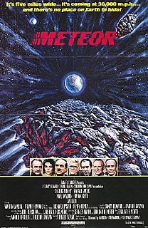 <i>Meteor</i> (film) 1979 film by Ronald Neame
