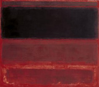 <i>Four Darks in Red</i> Painting by Mark Rothko