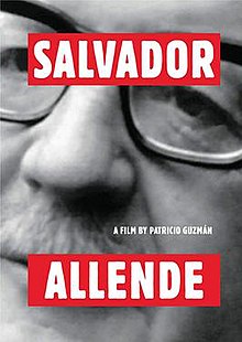 Salvador Allende Patricio Guzman tomonidan tayyorlangan film poster.jpg