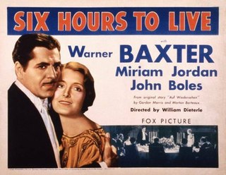 <i>Six Hours to Live</i> 1932 film