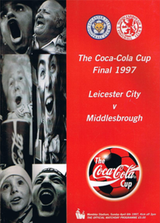 1997 Football League Cup Final Football match