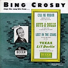 Bing Crosby әнді ... cover.jpg сайтынан орындайды