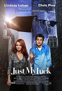 <i>Just My Luck</i> (2006 film) 2006 film by Donald Petrie