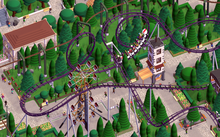 An in-game screenshot of Parkitect Parkitect.png