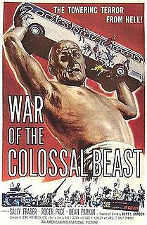 <i>War of the Colossal Beast</i> 1958 film by Bert I. Gordon