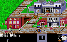 Gameplay screenshot (Atari ST) 221B Baker Street (video game) Atari ST screenshot.png