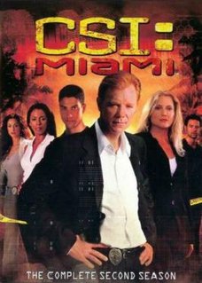 <i>CSI: Miami</i> (season 2) Season of American television series CSI: Miami