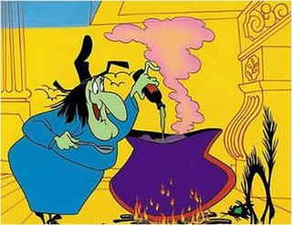 Witch Hazel (<i>Looney Tunes</i>) animated cartoon character in the Warner Bros. Looney Tunes and Merrie Melodies series of cartoons