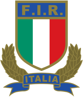 <span class="mw-page-title-main">Italy national rugby union team</span> Team representing Italy in mens international rugby union