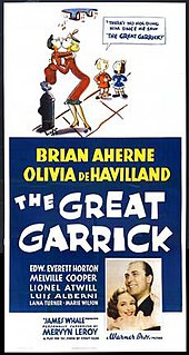 <i>The Great Garrick</i> 1937 film by James Whale