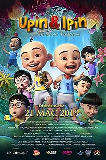 <i>Upin & Ipin: The Lone Gibbon Kris</i> 2019 Malaysian animated adventure film