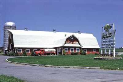 Max Yasgur's dairy farm in 1968