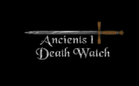 The Ancients 1 title screen. Ancients 1 Deathwatch title.png