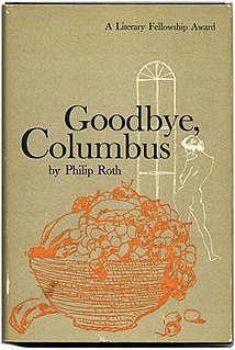 <i>Goodbye, Columbus</i> 1959 short story collection by Philip Roth