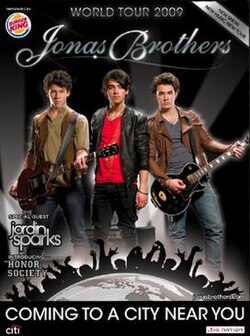 Jonas Brothers World Tour 2009.jpg