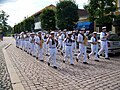 Performing at Eksjö Tattoo Parade in 2008