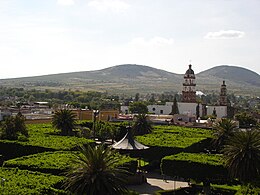 Vista das colinas de Tetilla