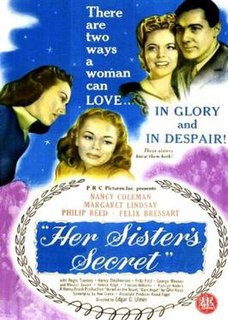 <i>Her Sisters Secret</i> 1946 film by Edgar George Ulmer