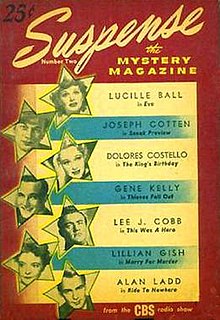 Second issue of the 1946 magazine tie-in Suspensezine.jpg