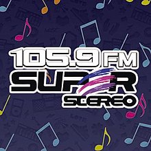 XHFCY 105.9Superstereo logo.jpeg
