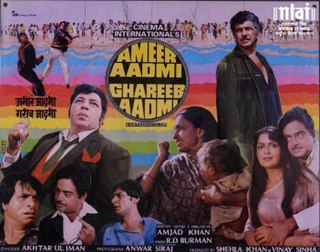 <i>Ameer Aadmi Gharib Aadmi</i> 1985 film