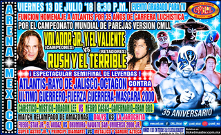 <span class="mw-page-title-main">Atlantis 35th Anniversary Show</span> Mexican professional wrestling supercard show