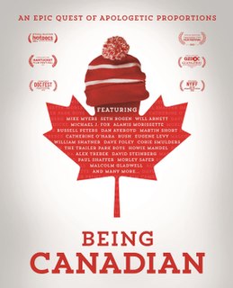 <i>Being Canadian</i> 2015 Canadian documentary comedy