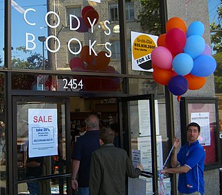 <span class="mw-page-title-main">Cody's Books</span> Bookstore based in Berkeley, California, US