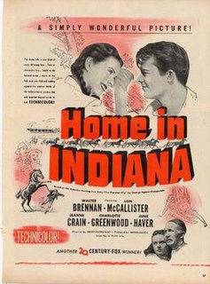 <i>Home in Indiana</i> 1944 film by Henry Hathaway