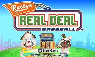 <i>Rustys Real Deal Baseball</i> 2013 video game