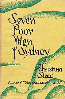 <i>Seven Poor Men of Sydney</i> book by Christina Stead