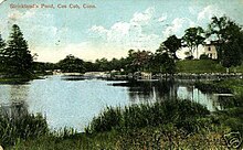 Strickland's Pond, c. 1910 StricklandsPondCosCobCT1910.jpg