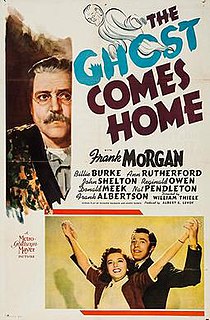 <i>The Ghost Comes Home</i> 1940 American film