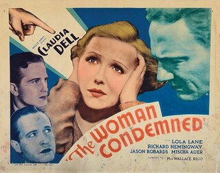 <i>The Woman Condemned</i> 1934 film by Dorothy Davenport