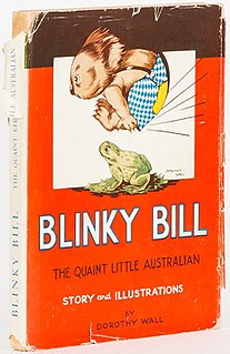 <i>Blinky Bill</i> Childrens book by Dorothy Wall