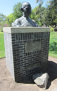 Bust of Mahatma Gandhi (Salt Lake City) Sculpture in Salt Lake City, Utah, U.S.